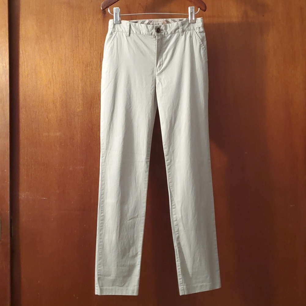 Burberry beige cotton chinos slim fit